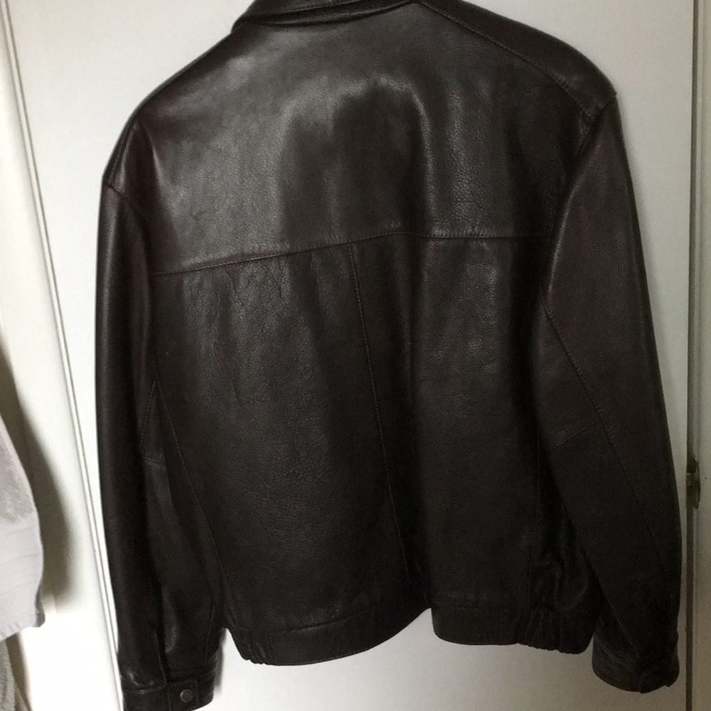 Marc New York Leather Men's Jacket (L) - Picture 3 of 8